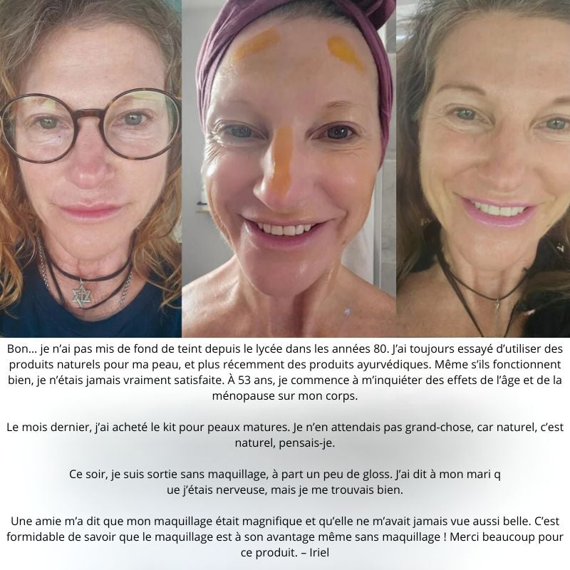 Pack complet pour la peau des femmes matures